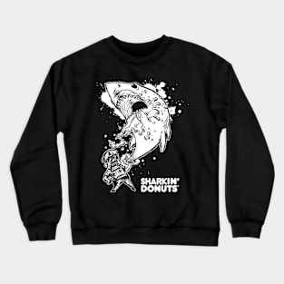 SHARK IN DONUTS Crewneck Sweatshirt